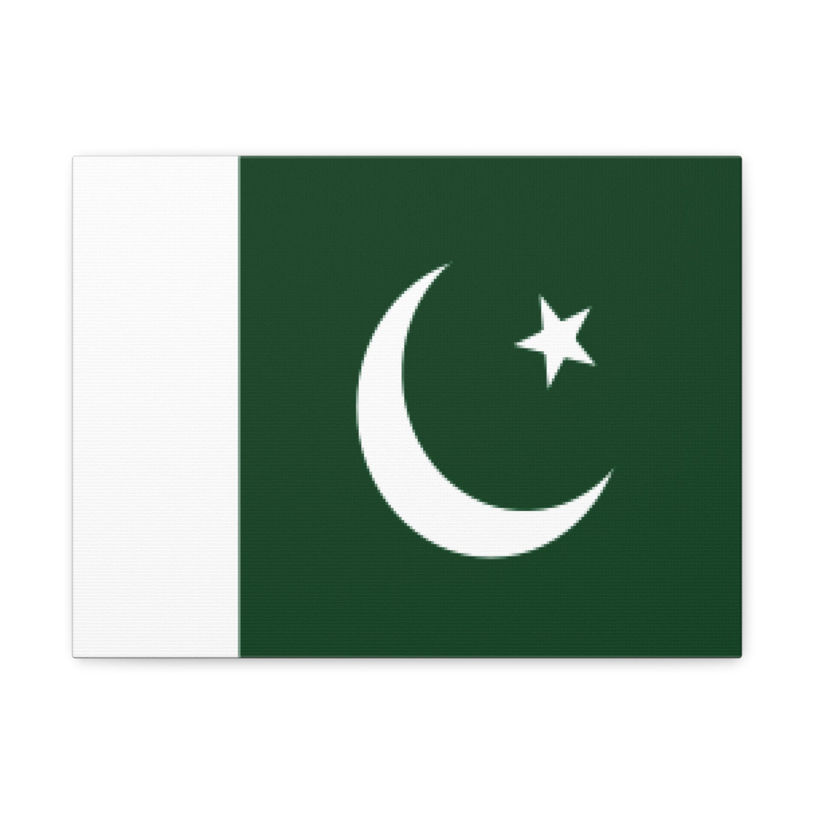Pakistan Country Flag Canvas Vibrant Wall Art Unframed Home Decor-Express Your Love Gifts
