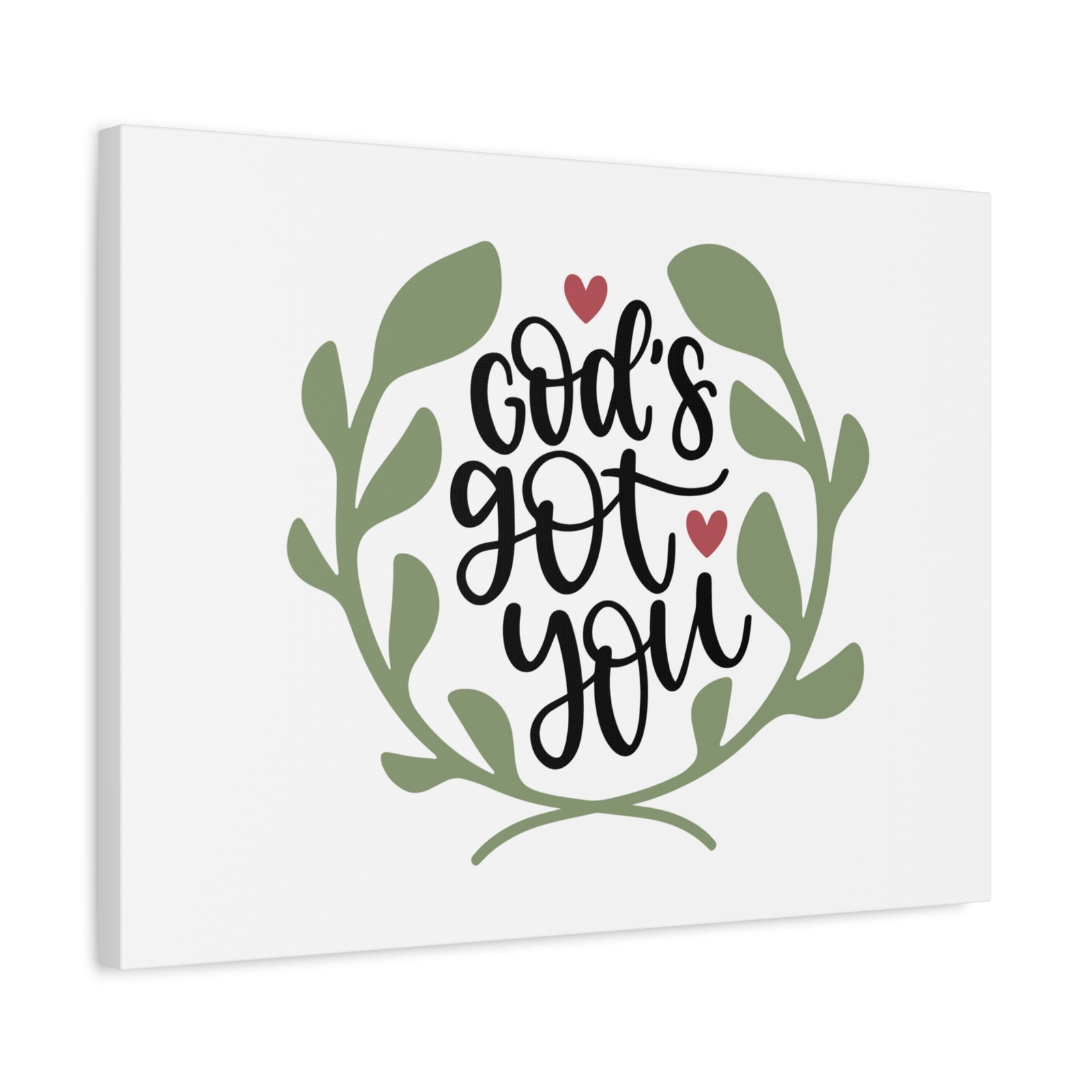 Scripture Canvas God's Got You Psalm 55:22 Christian Wall Art Bible Verse Print Ready to Hang-Express Your Love Gifts