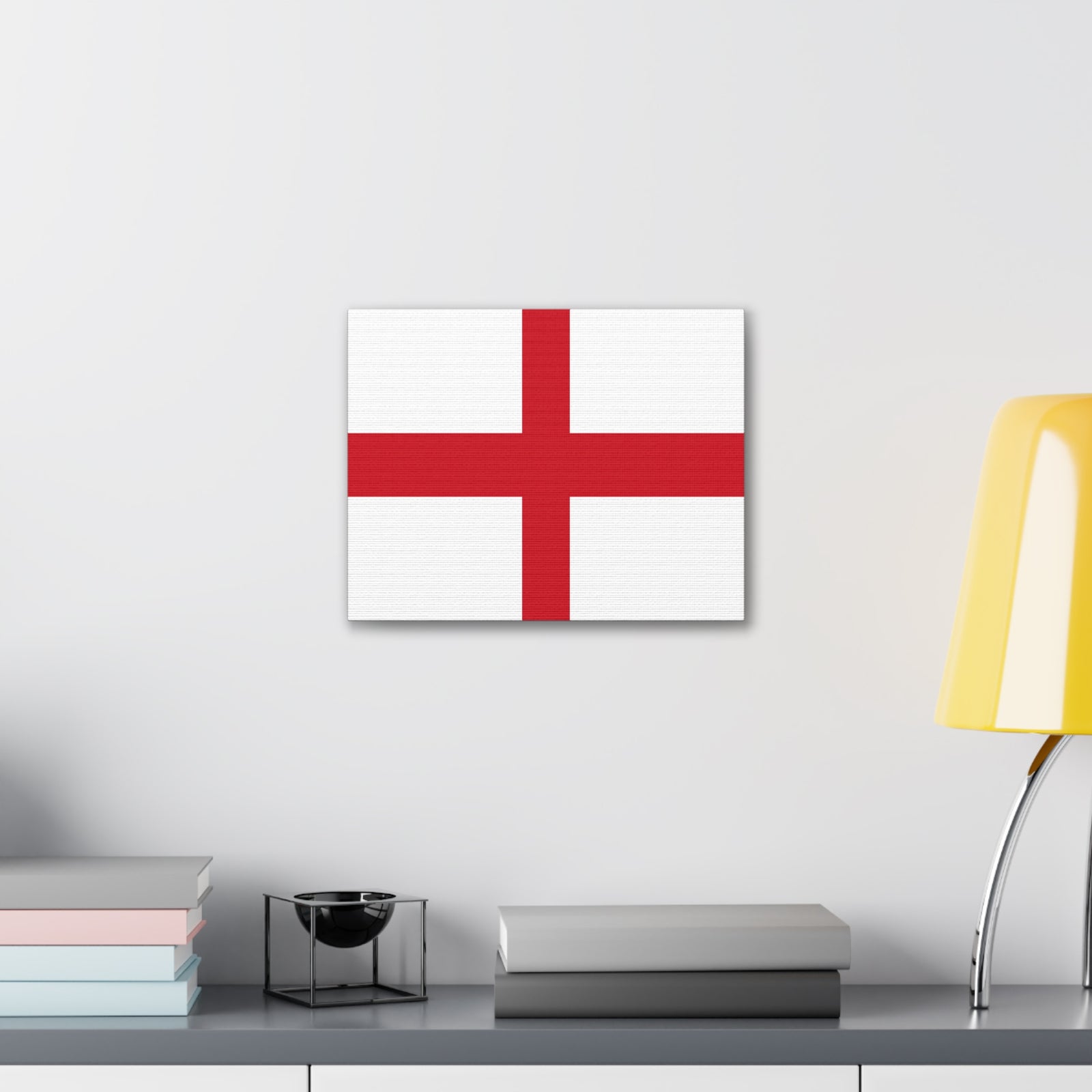 England Country Flag Canvas Vibrant Wall Art Unframed Home Decor-Express Your Love Gifts