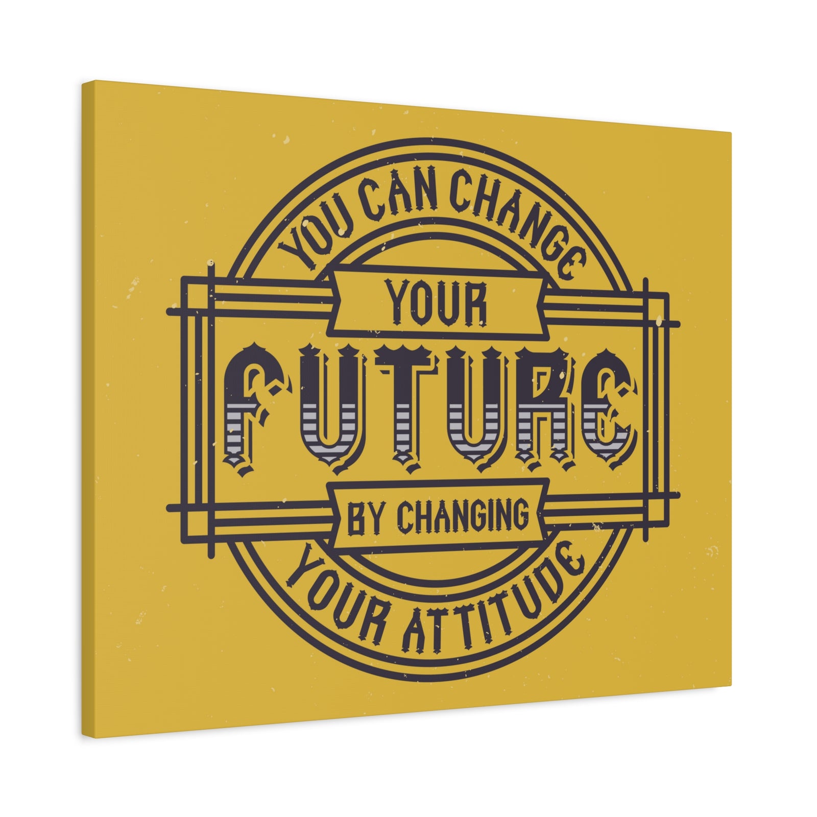 Inspirational Quote Canvas Your Future Wall Art Motivational Motto Inspiring Prints Artwork Decor Ready to Hang-Express Your Love Gifts