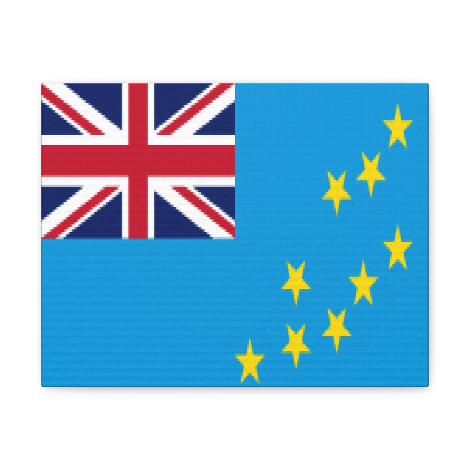 Tuvalu Country Flag Canvas Vibrant Wall Art Unframed Home Decor-Express Your Love Gifts