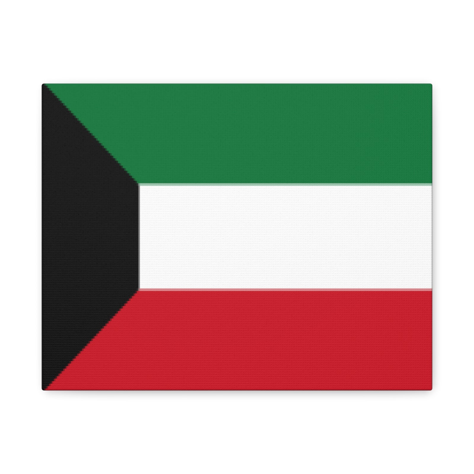 Kuwait Country Flag Canvas Vibrant Wall Art Unframed Home Decor-Express Your Love Gifts
