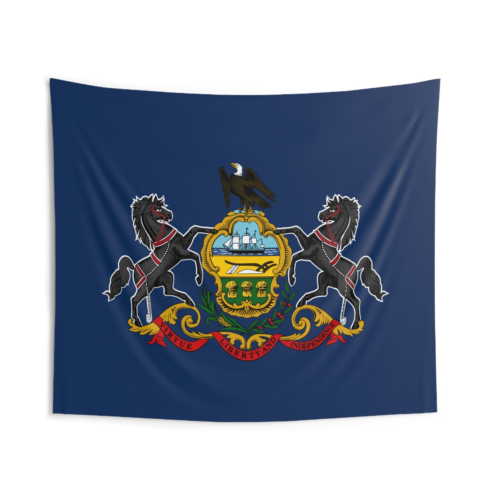Pennsylvania State Flag Wall Hanging Tapestry-Express Your Love Gifts