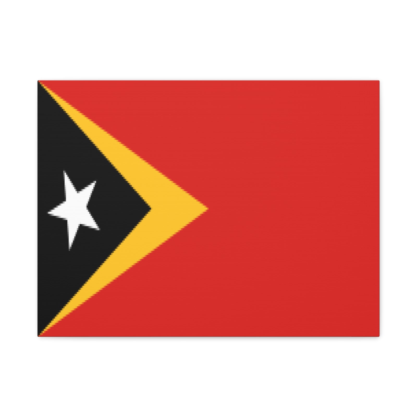 Timor-Leste Country Flag Canvas Vibrant Wall Art Unframed Home Decor-Express Your Love Gifts