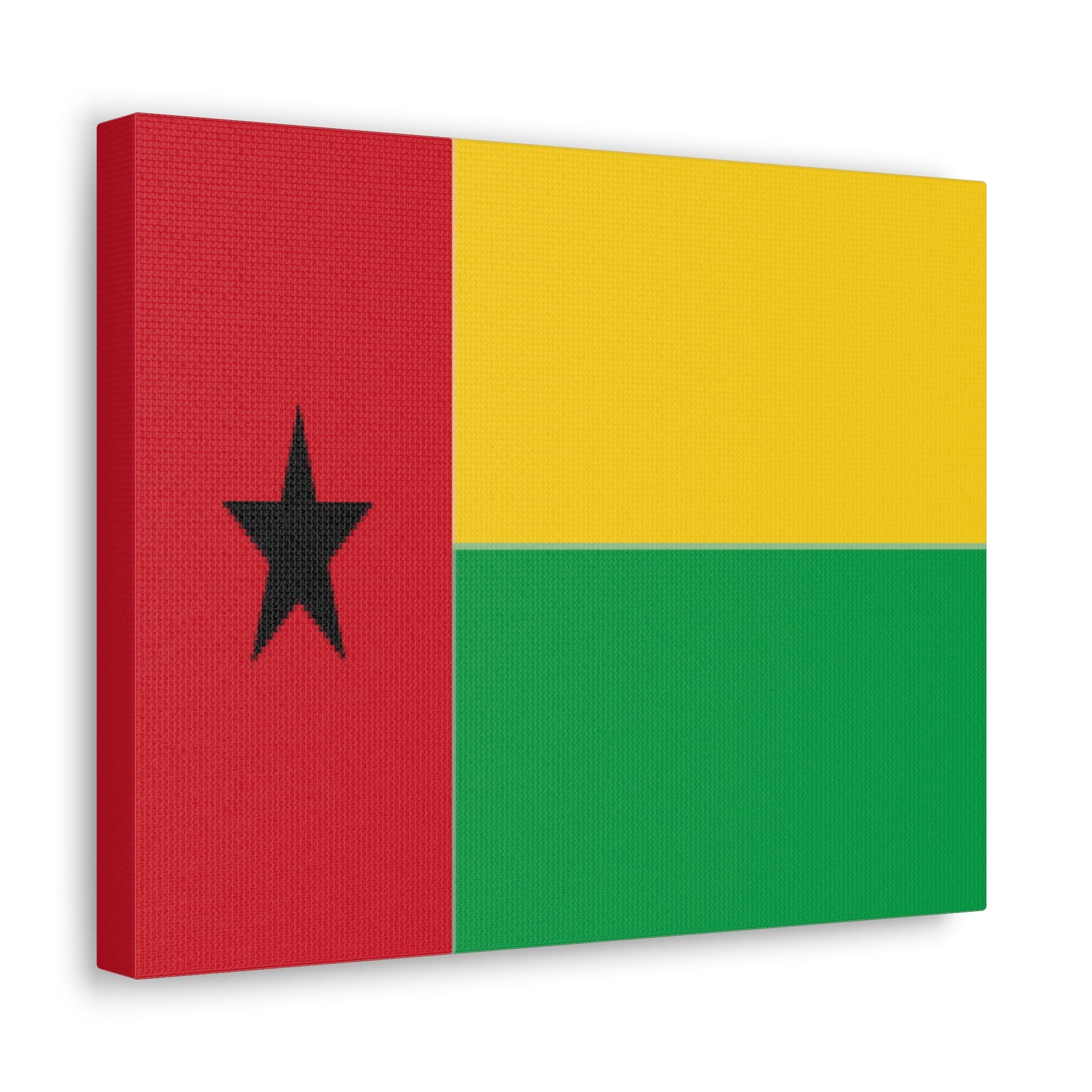 Guinea-Bissau Country Flag Canvas Vibrant Wall Art Unframed Home Decor-Express Your Love Gifts