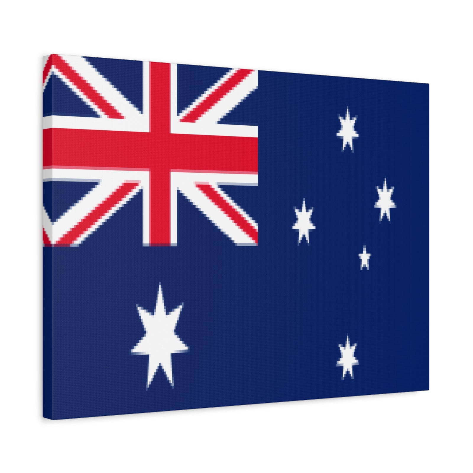 Australia Country Flag Canvas Vibrant Wall Art Unframed Home Decor-Express Your Love Gifts