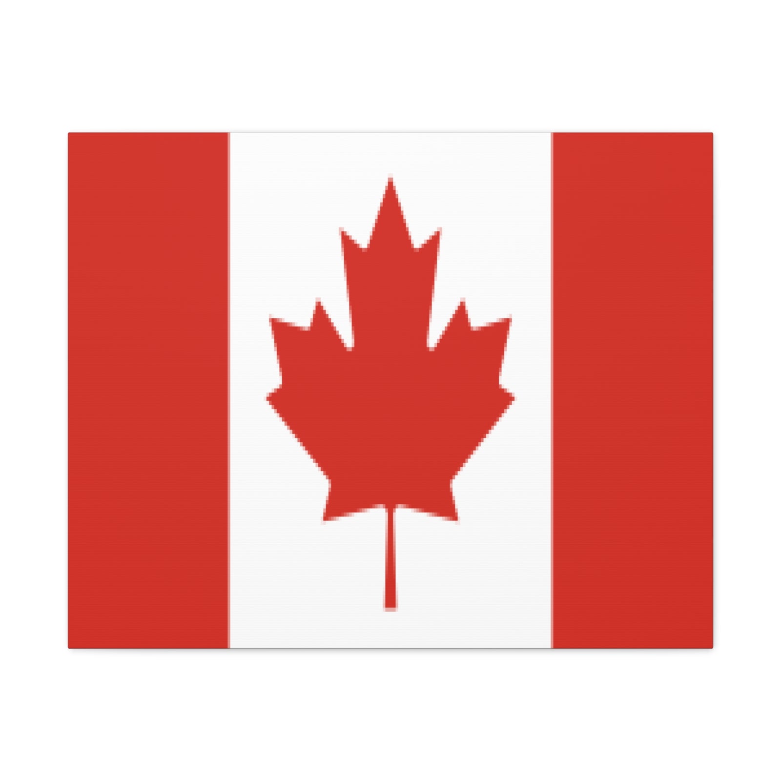 Canada Country Flag Canvas Vibrant Wall Art Unframed Home Decor-Express Your Love Gifts