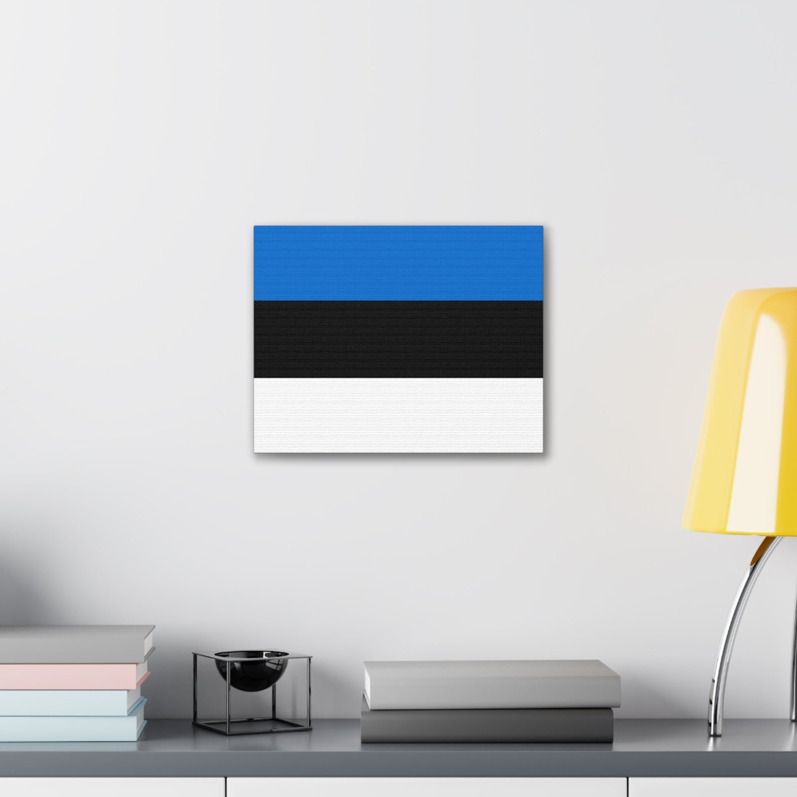 Estonia Country Flag Canvas Vibrant Wall Art Unframed Home Decor-Express Your Love Gifts