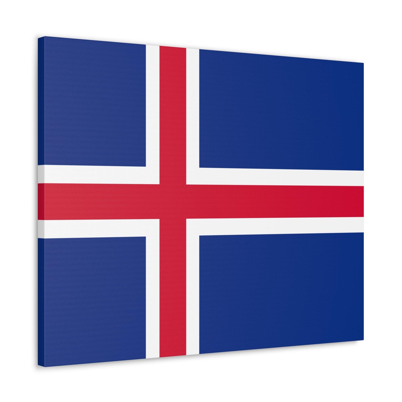 Iceland Country Flag Canvas Vibrant Wall Art Unframed Home Decor-Express Your Love Gifts
