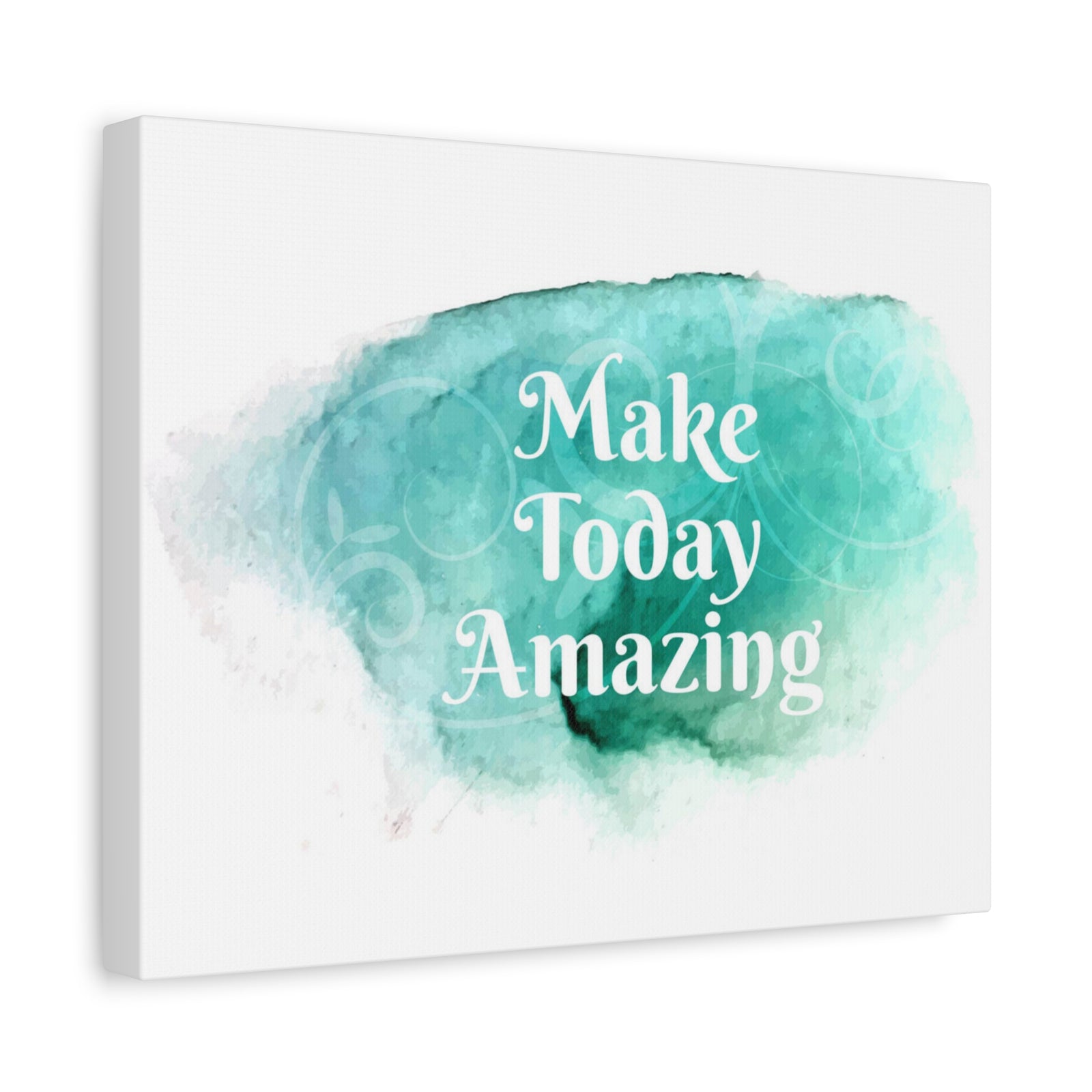 Make Today Amazing Inspirational Quote Canvas Wall Art Motivational Motto Inspiring Prints Artwork Decor Ready to Hang-Express Your Love Gifts