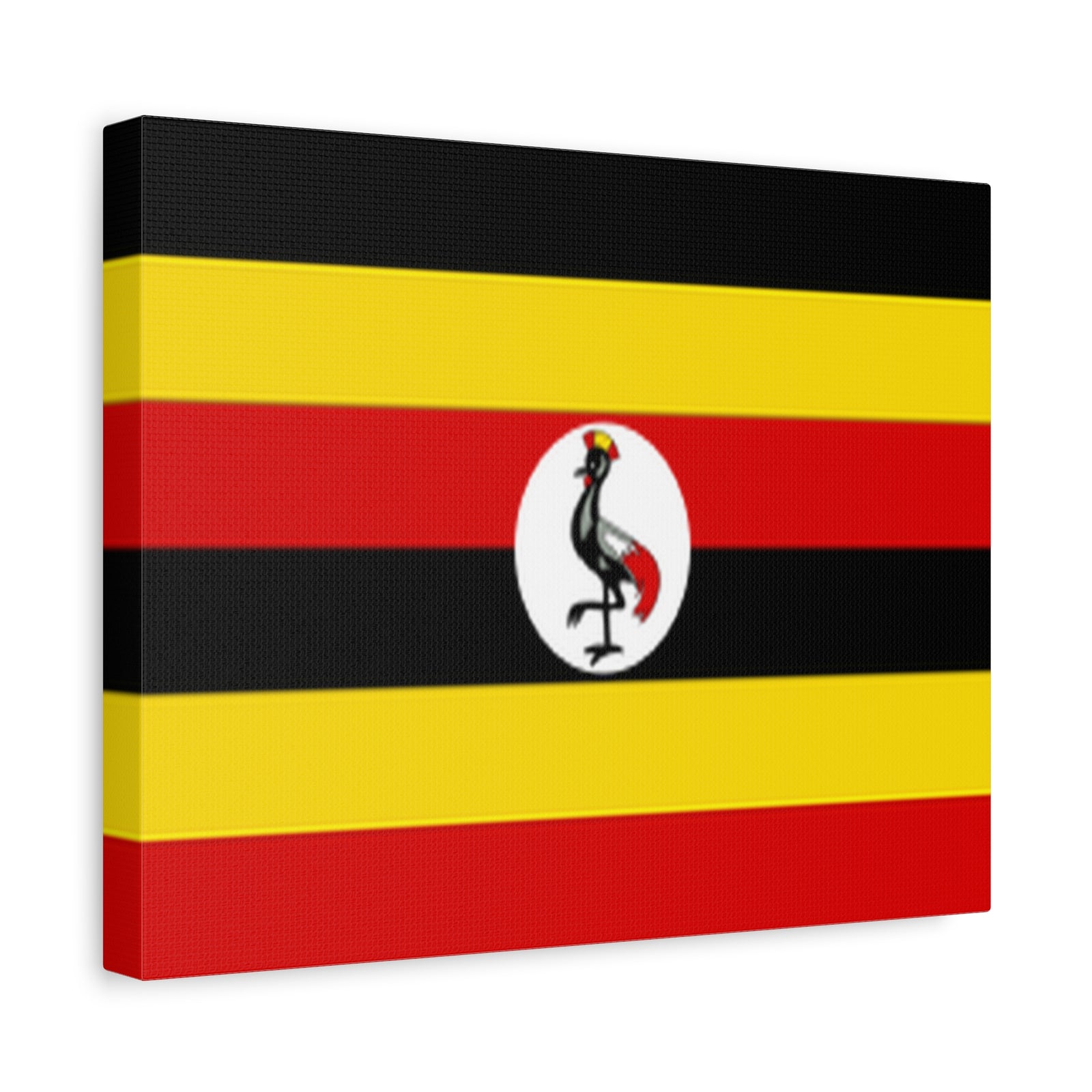 Uganda Country Flag Canvas Vibrant Wall Art Unframed Home Decor-Express Your Love Gifts