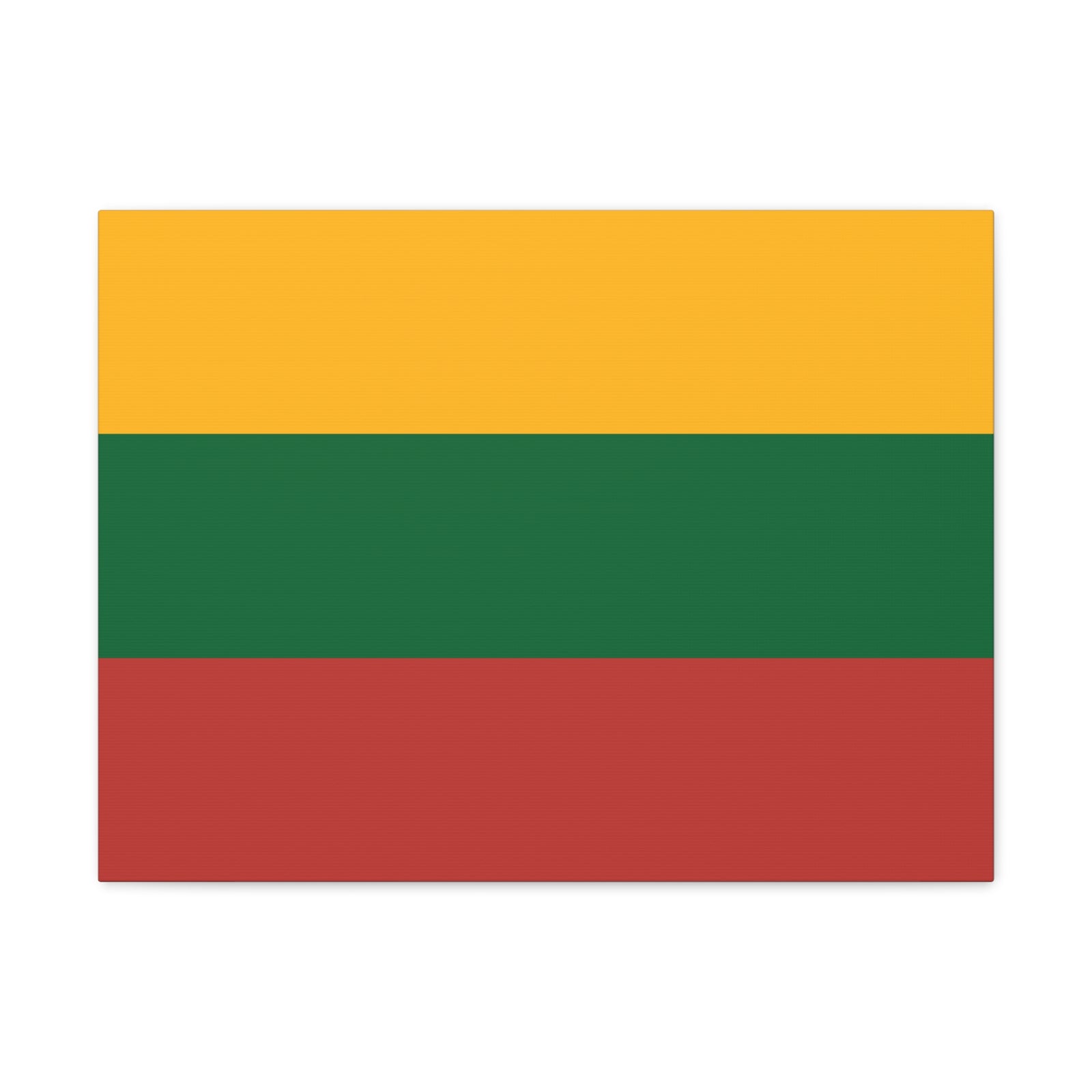 Lithuania Country Flag Canvas Vibrant Wall Art Unframed Home Decor-Express Your Love Gifts