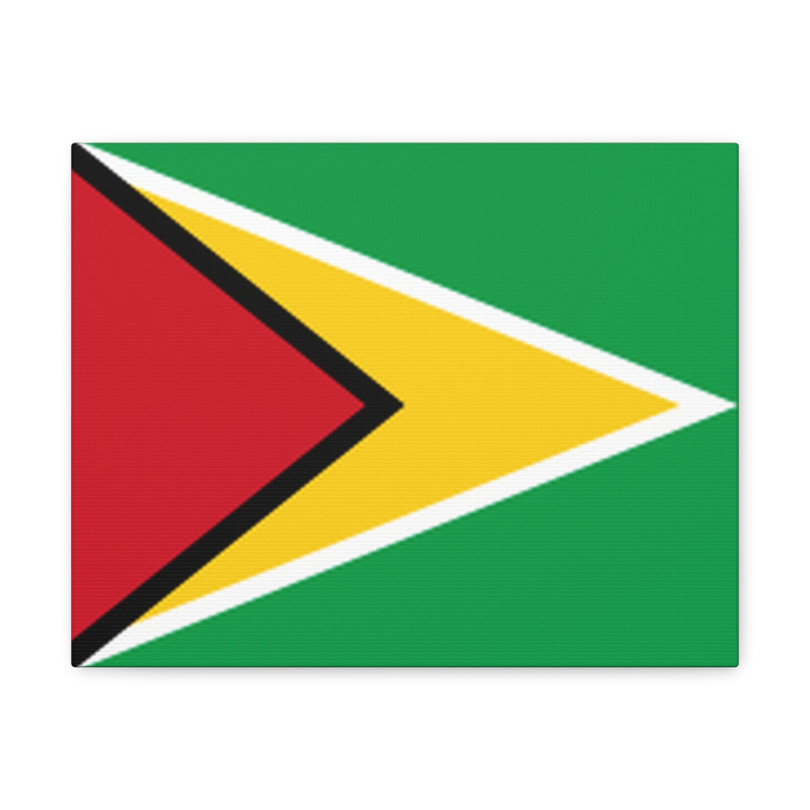 Guyana Country Flag Canvas Vibrant Wall Art Unframed Home Decor-Express Your Love Gifts