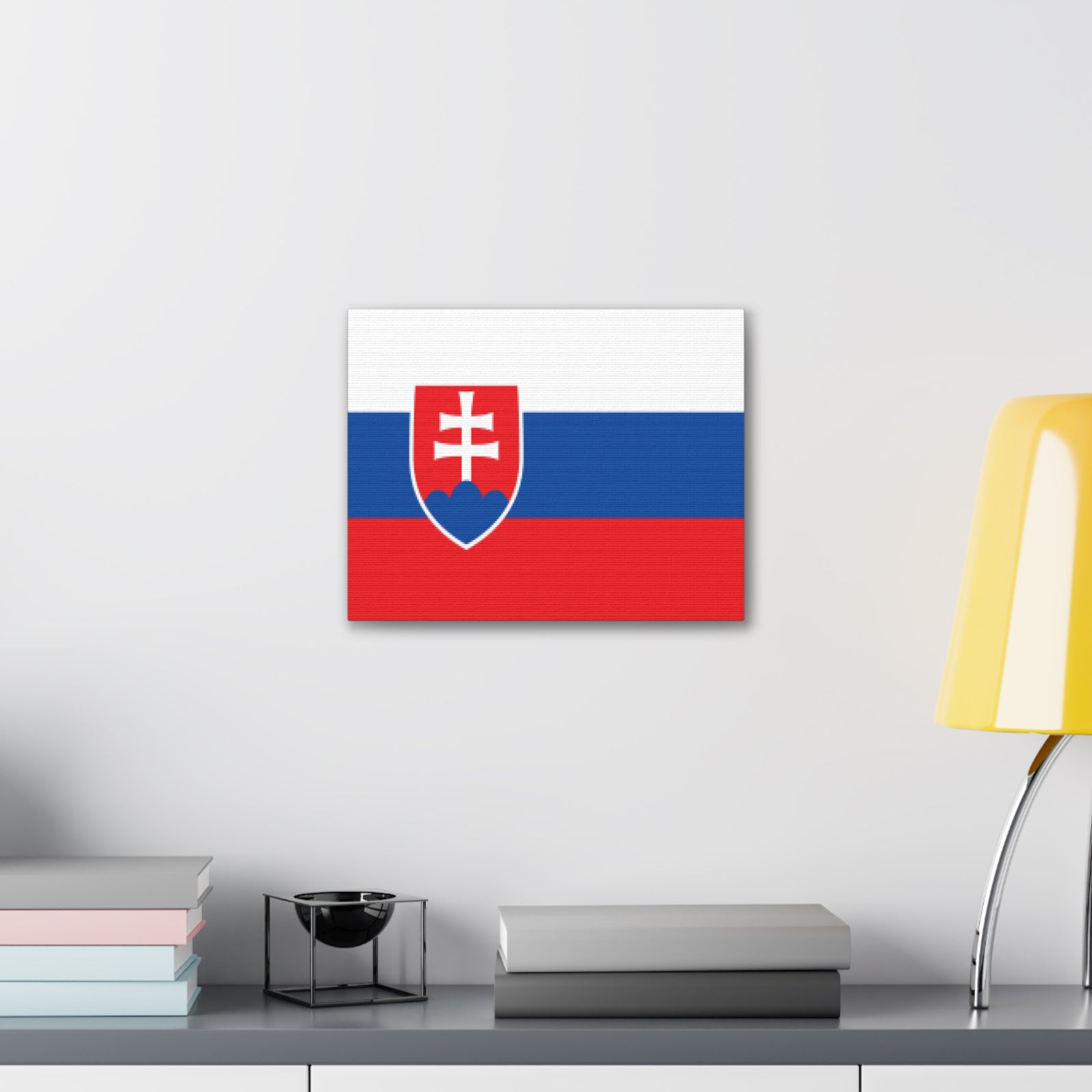 Slovakia Country Flag Canvas Vibrant Wall Art Unframed Home Decor-Express Your Love Gifts