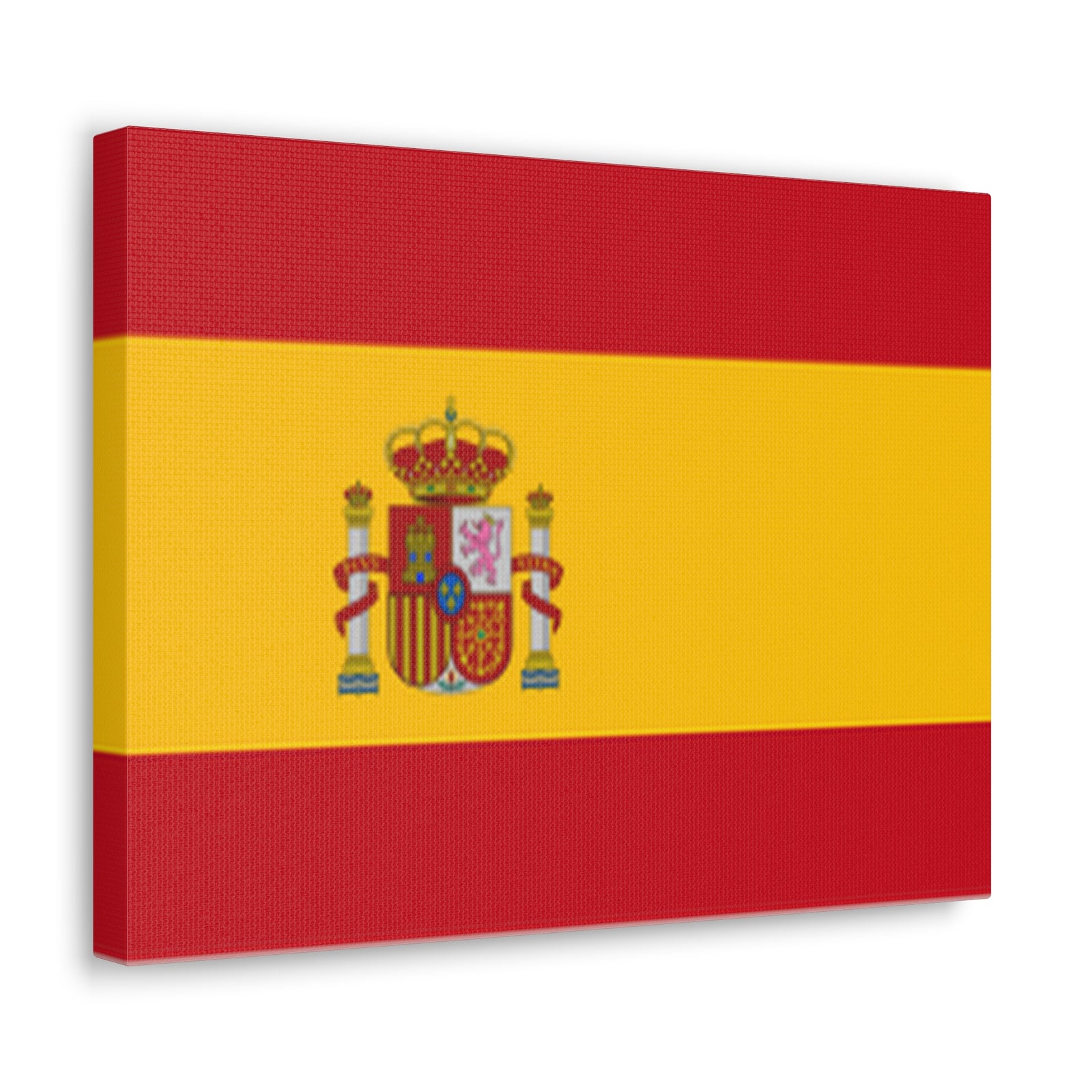 Spain Country Flag Canvas Vibrant Wall Art Unframed Home Decor-Express Your Love Gifts