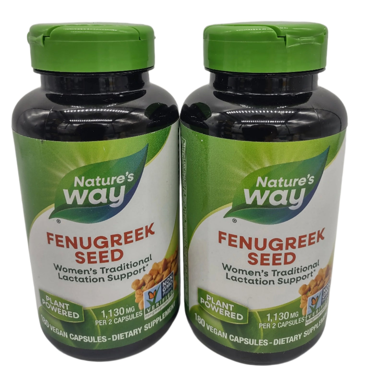 Nature’s Way Fenugreek Seed – 180 Capsules (Pack of 2)-Express Your Love Gifts