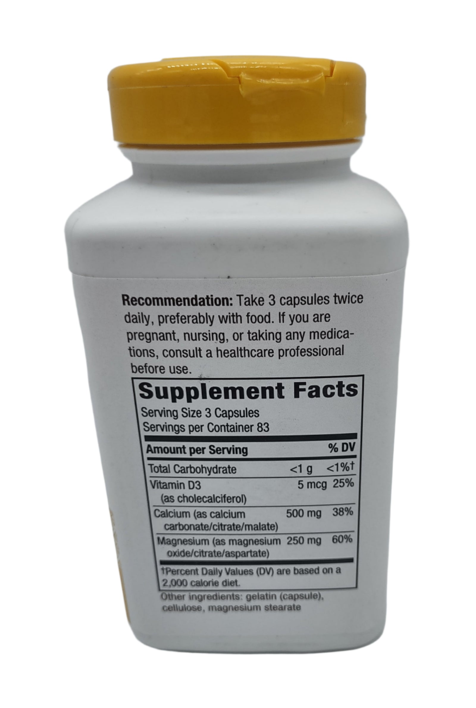 Nature’s Way Calcium Magnesium Vitamin D3, 250 Capsules - Bone & Muscle Support, Gluten-Free-Express Your Love Gifts