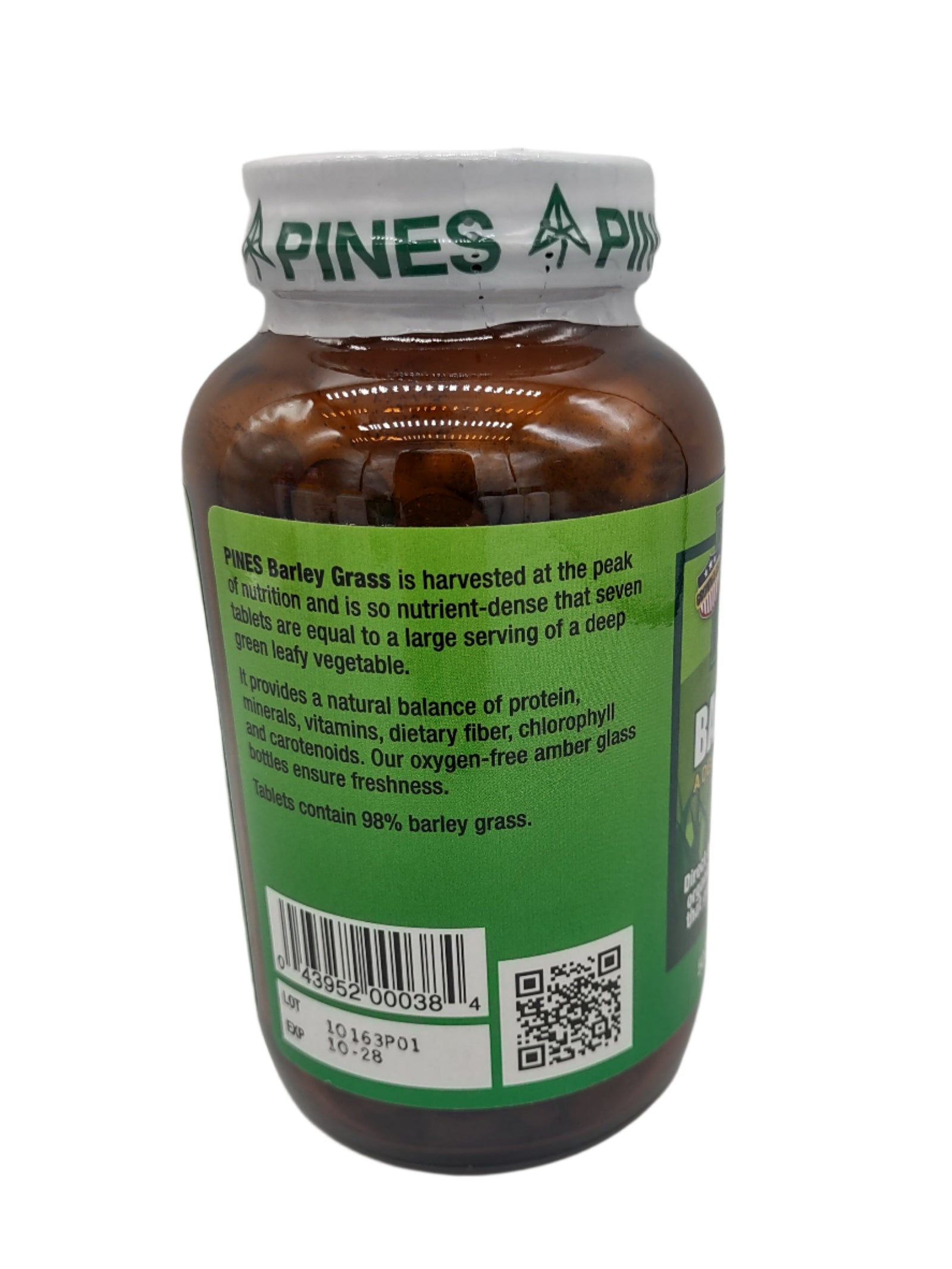 Pines Organic Barley Grass Tablets, 500-Count, USDA Certified Organic, Non-GMO-Express Your Love Gifts