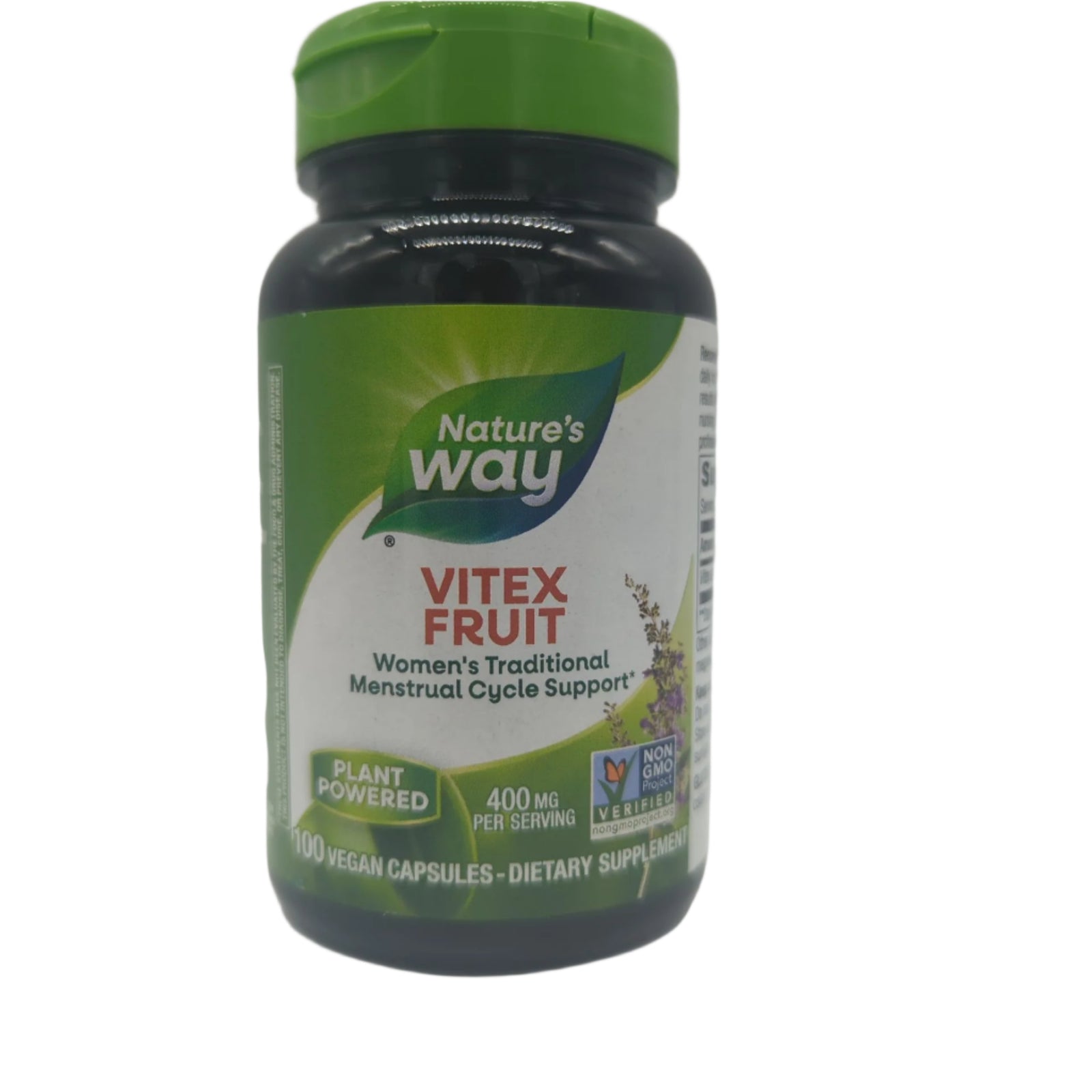 Nature’s Way Vitex Fruit, Traditional Menstrual Cycle Support Chasteberry Supplement, Vegan, 320 Capsules-Express Your Love Gifts