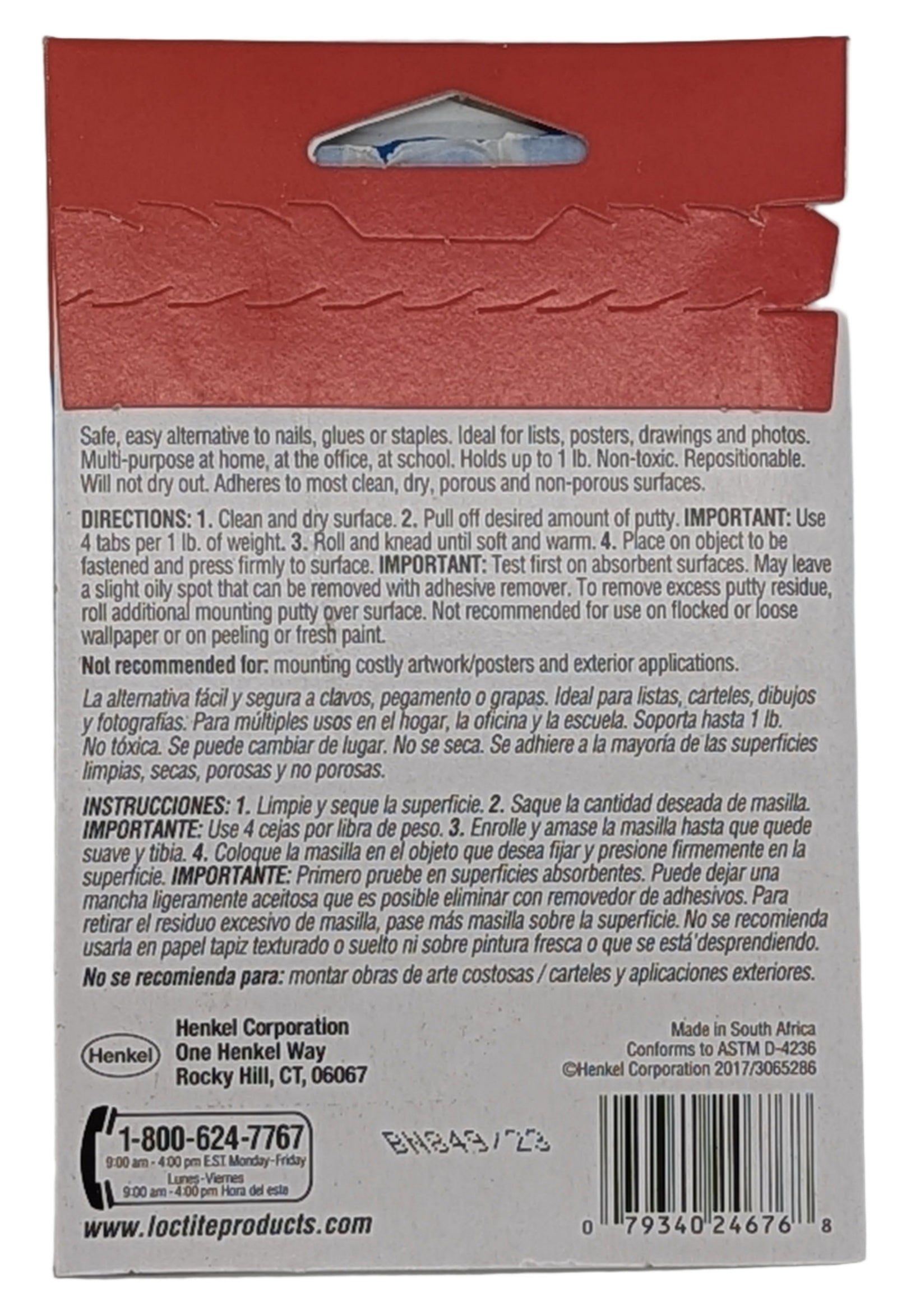 Loctite Fun-Tak Reusable Mounting Putty, 2 oz, 12-Pack Wallet-Express Your Love Gifts