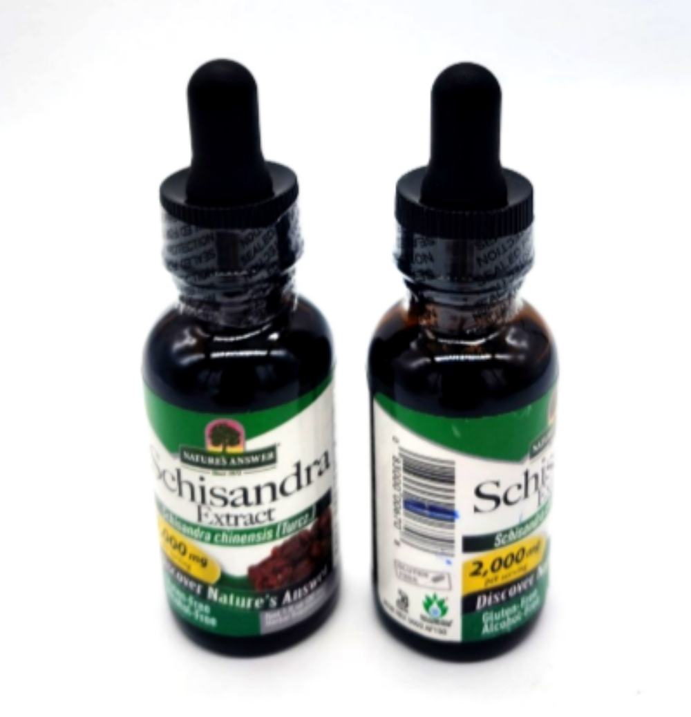 Nature’s Answer Schisandra Berry Extract, Alcohol-Free, 1 fl oz Liquid Supplement, 2-Pack Exp. 01/2028-Express Your Love Gifts