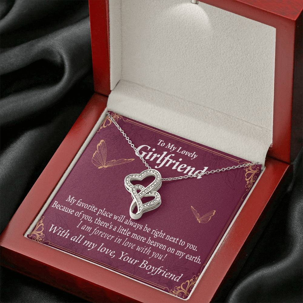 My Girlfriend Right Next To You Is My Favorite Place-Express Your Love Gifts