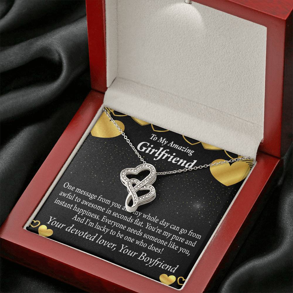 To My Girlfriend Lucky To Have You-Express Your Love Gifts