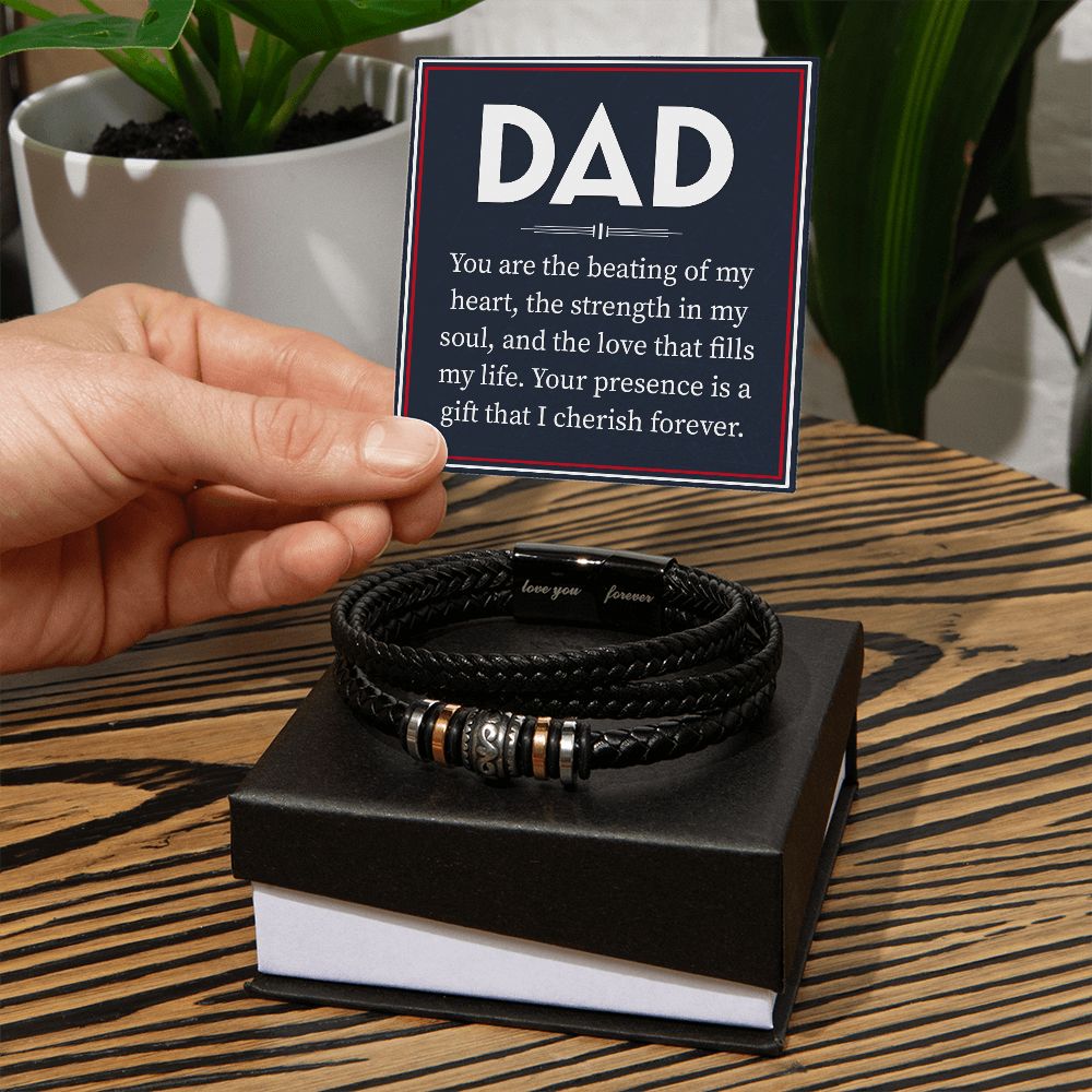 To My Dad You Are The Love You Forever Bracelet-Express Your Love Gifts