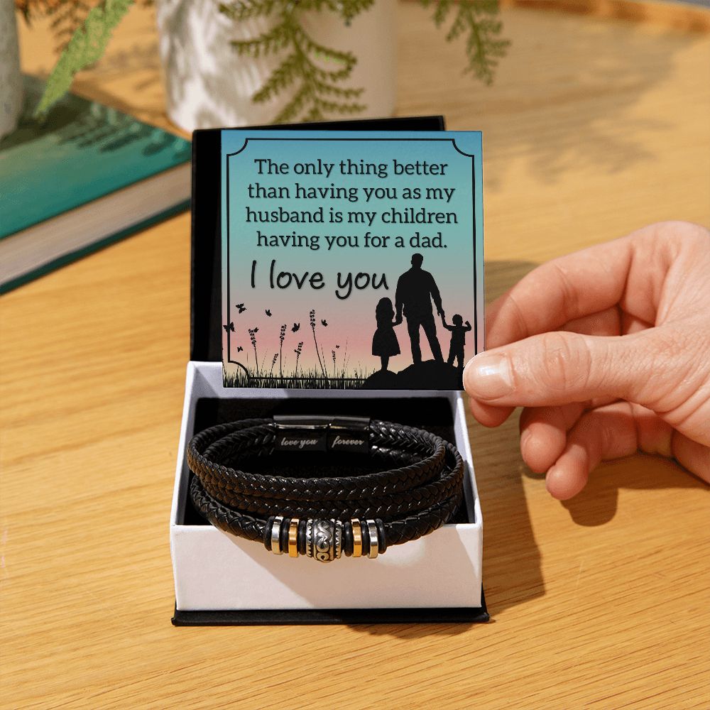 To My Husband My Only Love You Forever Bracelet-Express Your Love Gifts