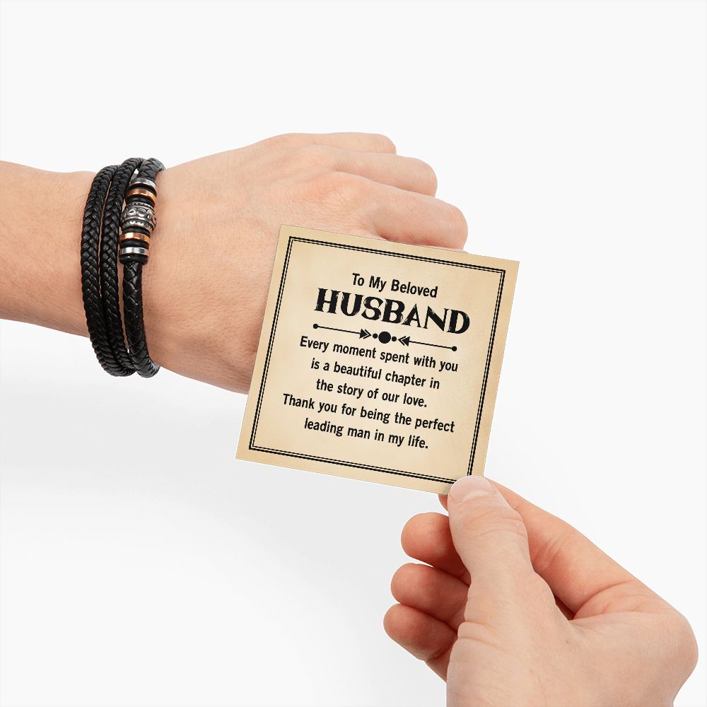To My Husband Every Moment Spent With You Love You Forever Bracelet-Express Your Love Gifts