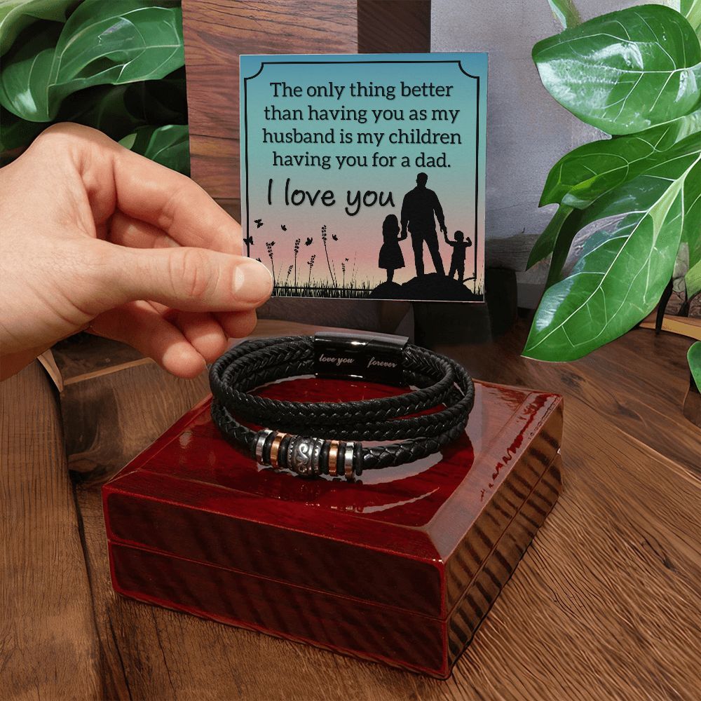 To My Husband My Only Love You Forever Bracelet-Express Your Love Gifts