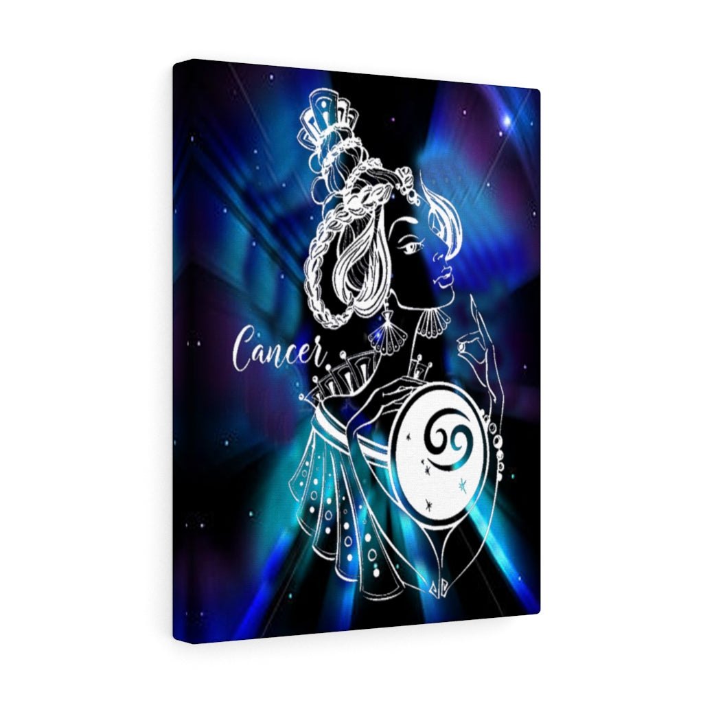 Cancer Zodiac Horoscope Sign Constellation Canvas Print Astrology Home Decor Ready to Hang Artwork - Express Your Love Gifts