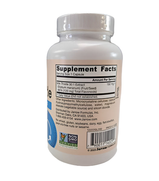 Jarrow Formulas Milk Thistle 150 mg, Liver Support Supplement, 200 Vegan Capsules-Express Your Love Gifts