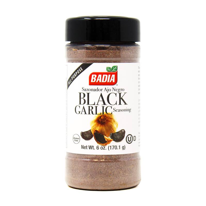Badia Black Garlic Pink Salt, 9 oz (Pack of 6) Gluten-Free, Kosher, Gourmet Himalayan Seasoning-Express Your Love Gifts