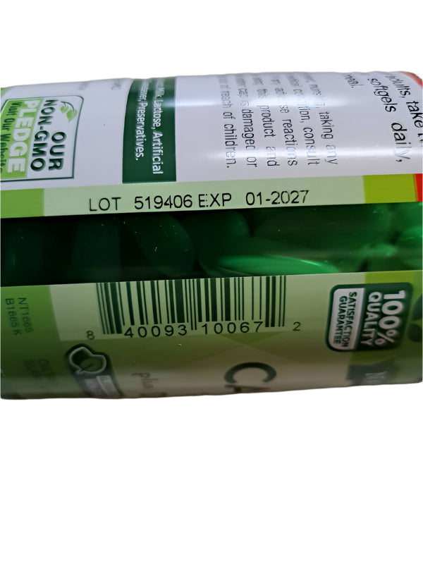 Nature's Truth Absorbable Calcium Plus D3, 120 Quick Release Softgels (2-Pack) – Bone & Immune Support, High Absorption, EXP 01/2027-Express Your Love Gifts