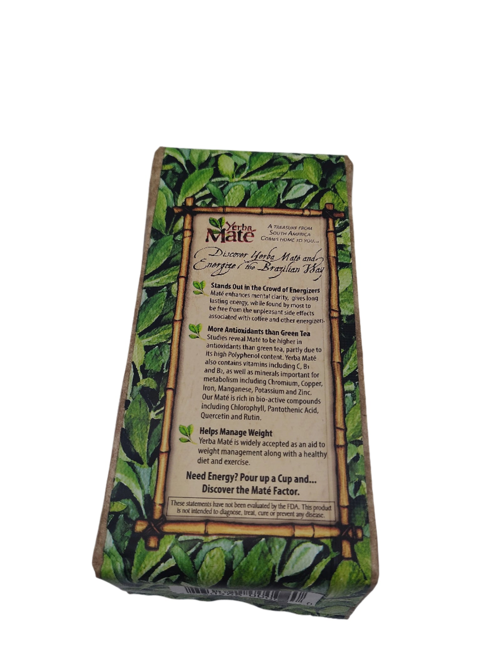 Mate Factor Organic Fresh Green Yerba Mate Loose-Leaf Tea 12 oz Bags 6-Pack-Express Your Love Gifts