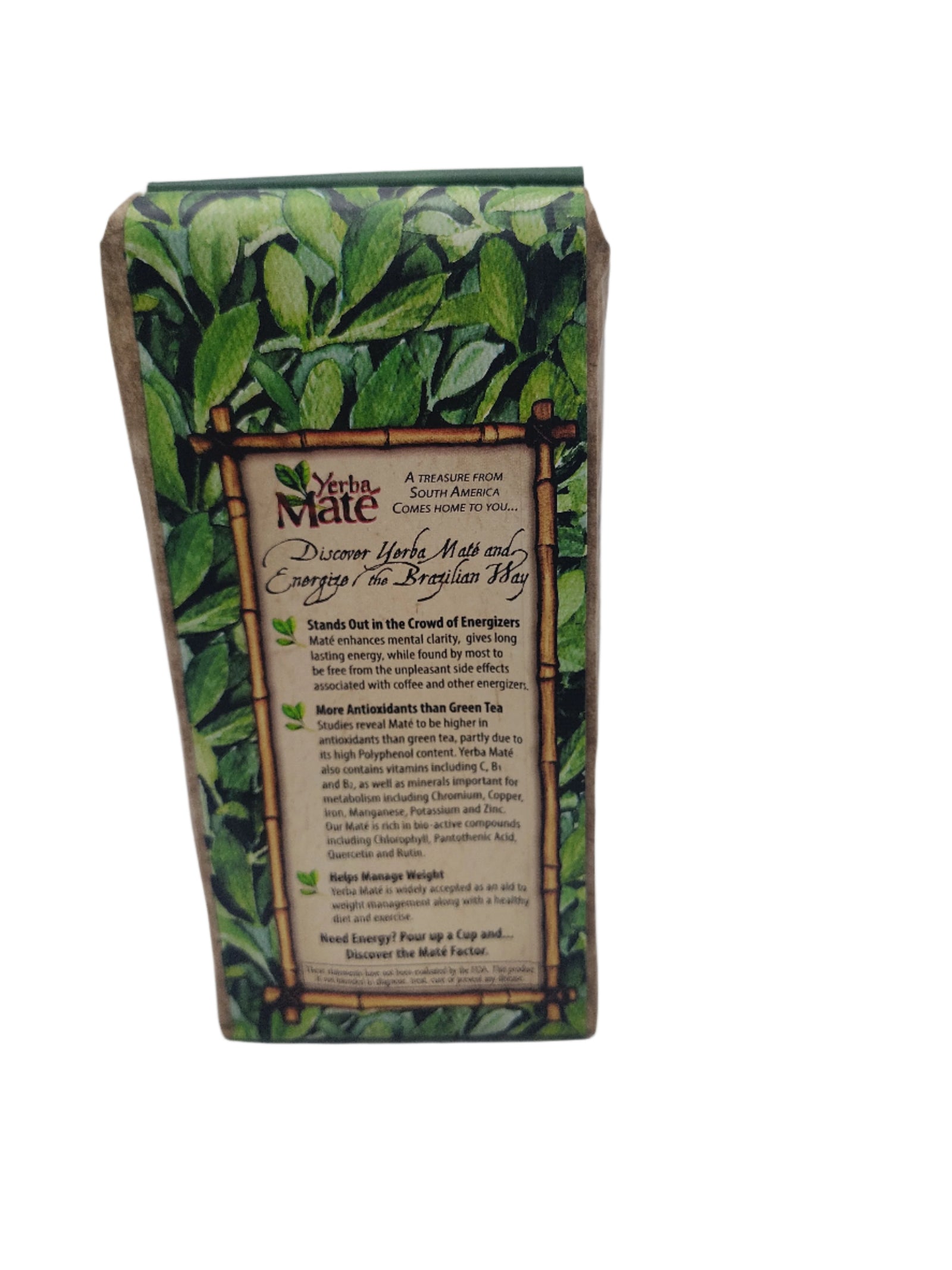 Mate Factor Organic Fresh Green Yerba Mate Loose-Leaf Tea 12 oz Bags 6-Pack-Express Your Love Gifts