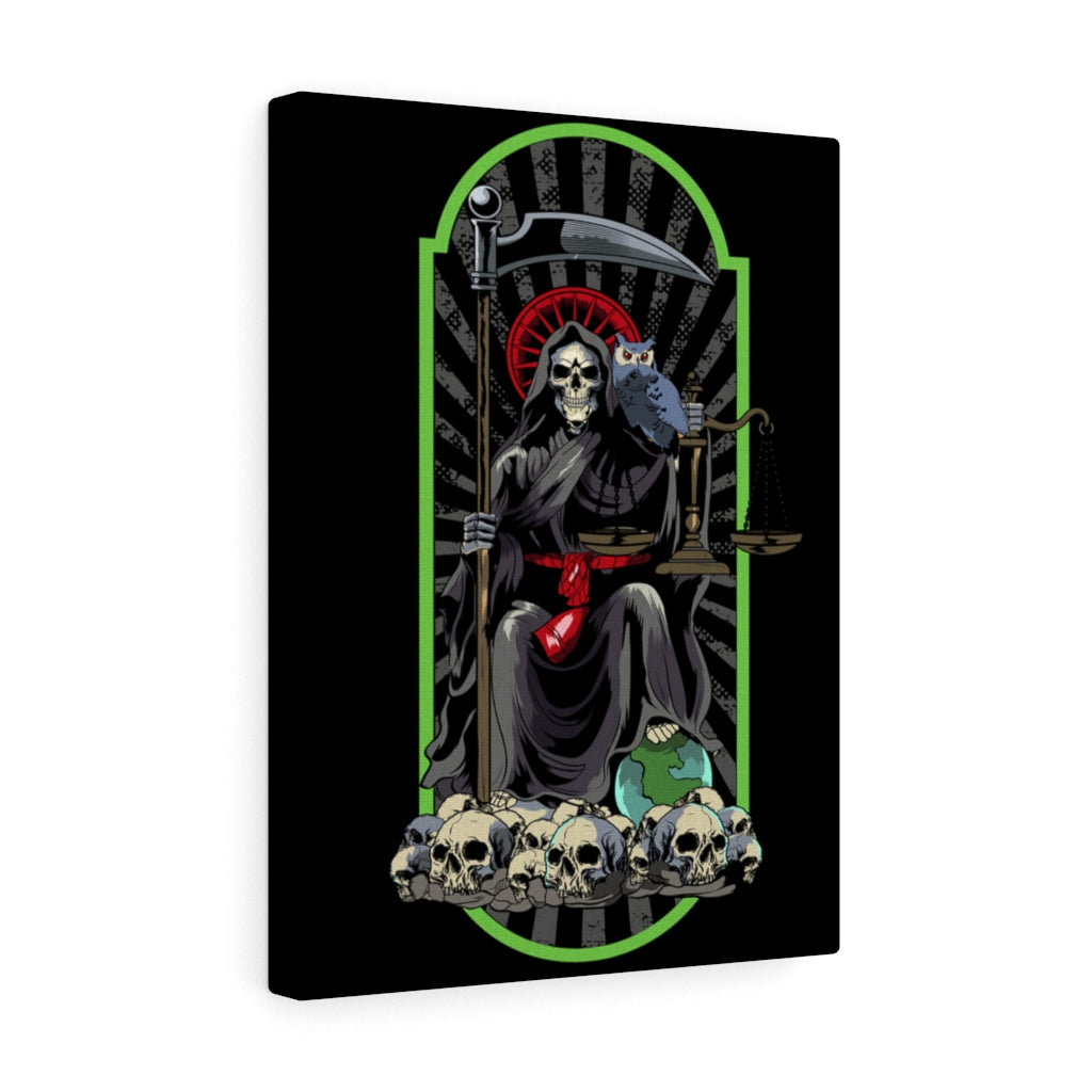 Santa Muerte Saint of Holy Death Inspirational Wall Decor for Home Office Gym Inspiring Success Quote Print Ready to Hang Wall Art - Express Your Love Gifts