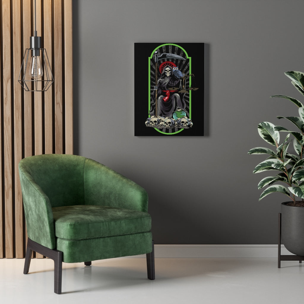 Santa Muerte Saint of Holy Death Inspirational Wall Decor for Home Office Gym Inspiring Success Quote Print Ready to Hang Wall Art - Express Your Love Gifts