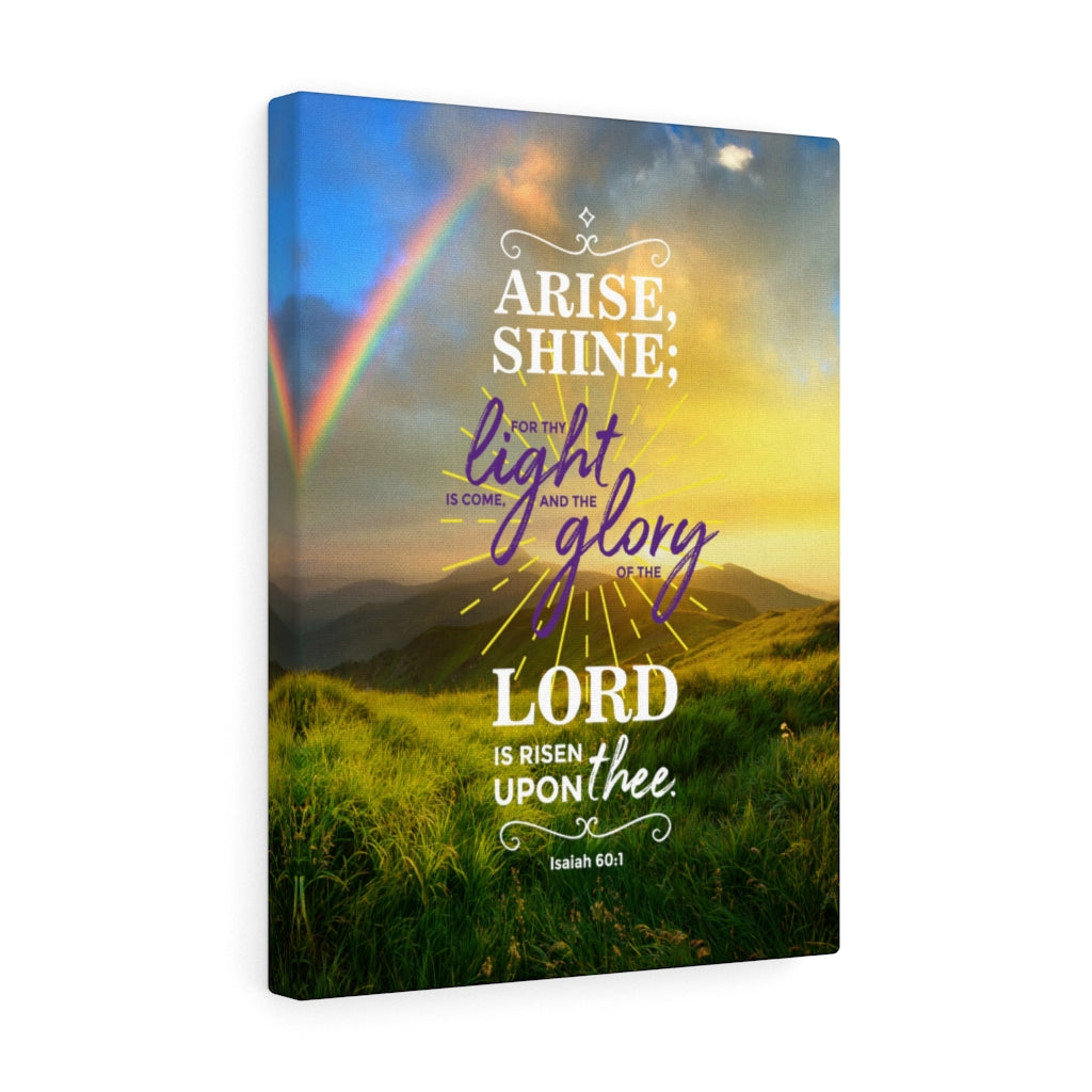 Scripture Walls Arise Isaiah 60:1 Christian Wall Art Bible Verse Print Ready to Hang - Express Your Love Gifts