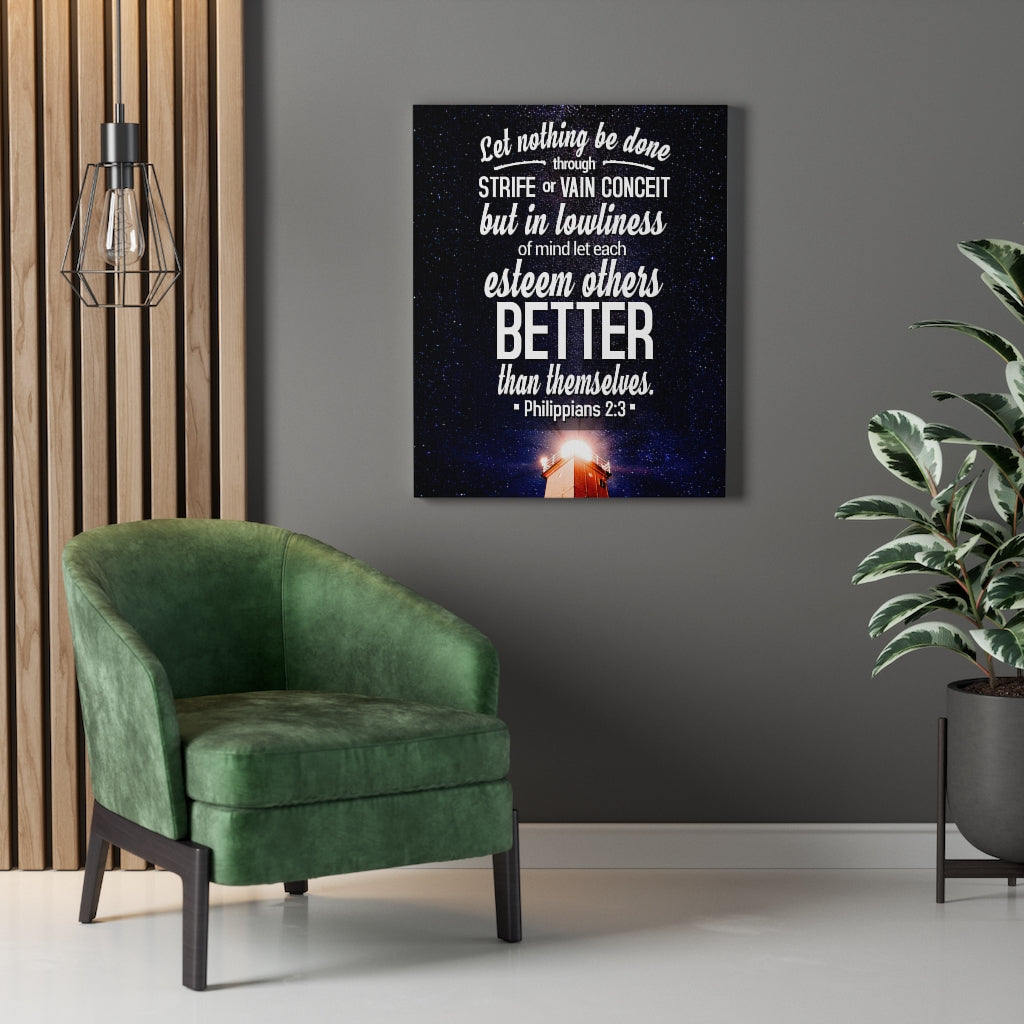 Scripture WallsBetter Philippians 2:3 Wall Art Christian Home Decor - Express Your Love Gifts