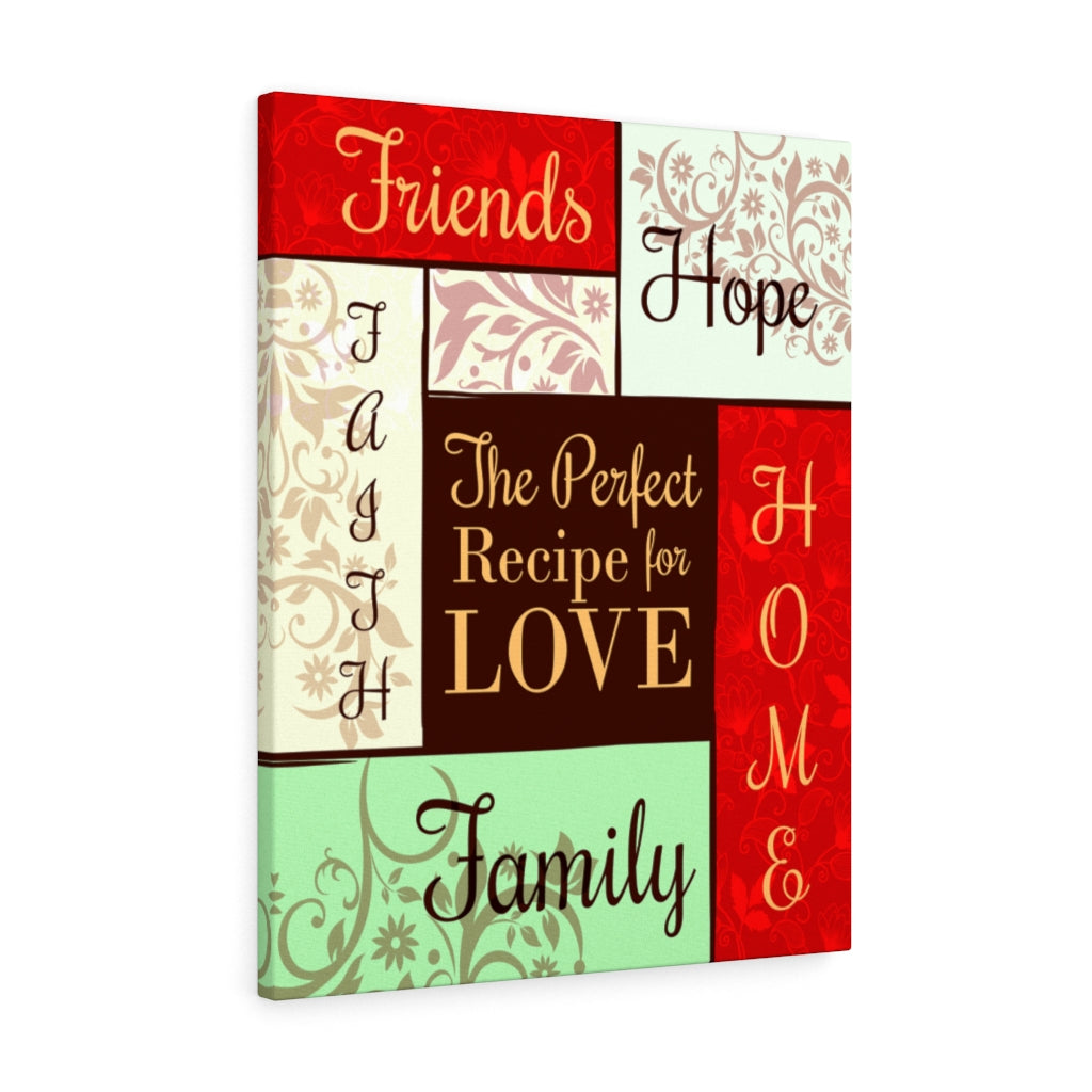 Friends Hope Love Motivational Inspirational Wall Decor for Home Office Gym Inspiring Success Quote Print Ready to Hang Wall Art - Express Your Love Gifts