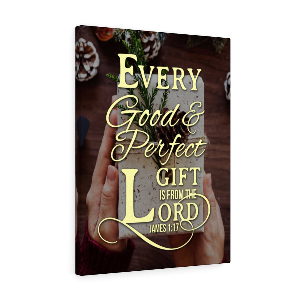 Scripture Walls Good and Perfect James 1:17 Christian Wall Art Bible Verse Print Ready to Hang - Express Your Love Gifts