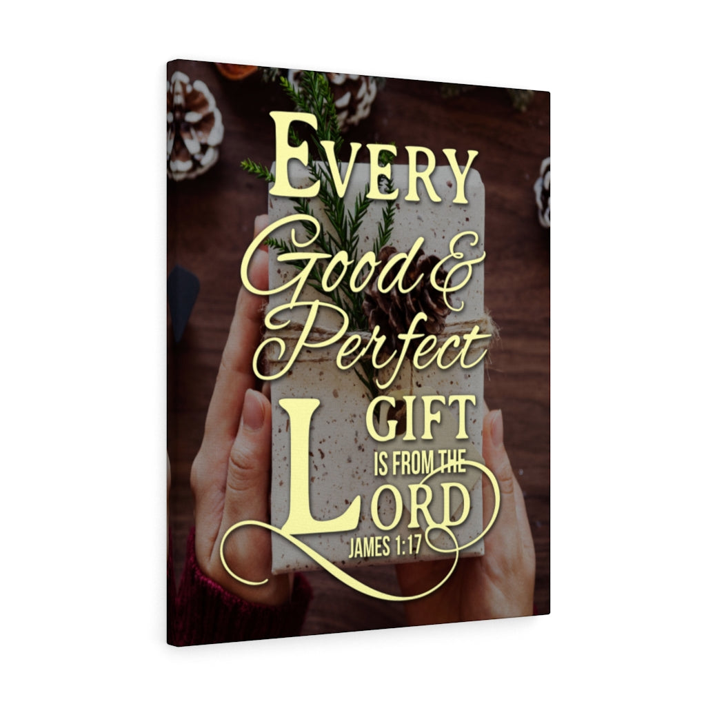 Scripture Walls Good and Perfect James 1:17 Christian Wall Art Bible Verse Print Ready to Hang - Express Your Love Gifts
