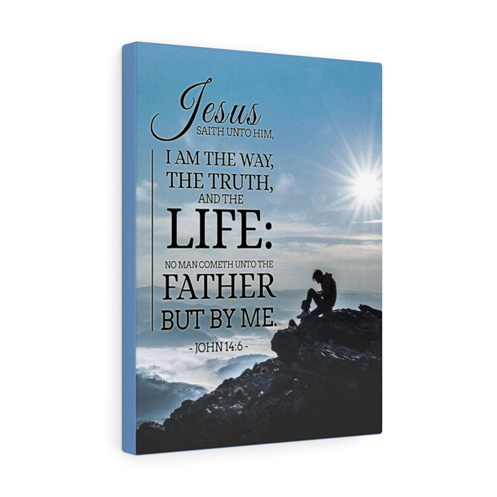 Scripture Walls I am the Way John 14:6 Christian Wall Art Bible Verse Print Ready to Hang - Express Your Love Gifts