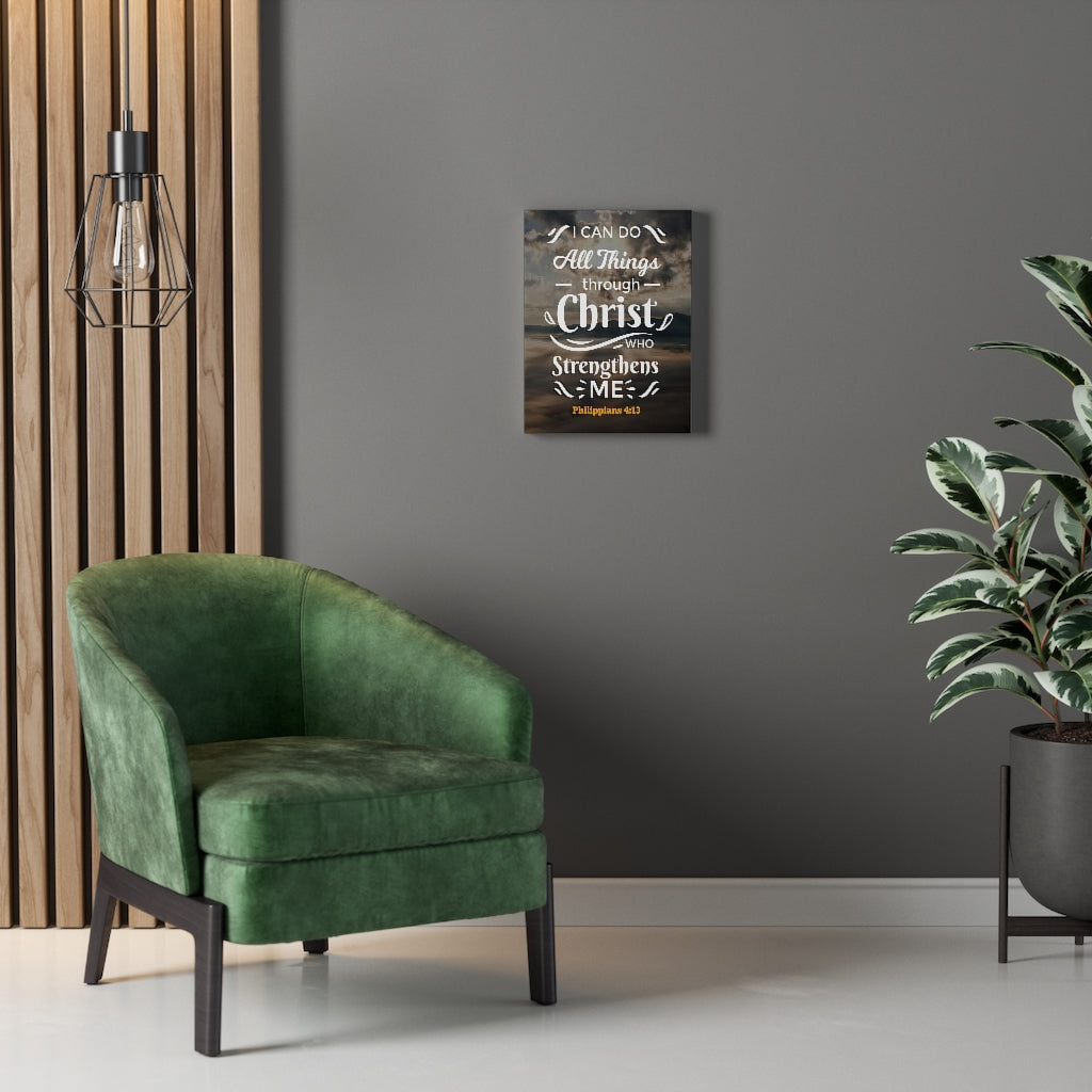 Scripture Walls I Can Do Philippians 4:13 Christian Wall Art Bible Verse Print Ready to Hang - Express Your Love Gifts