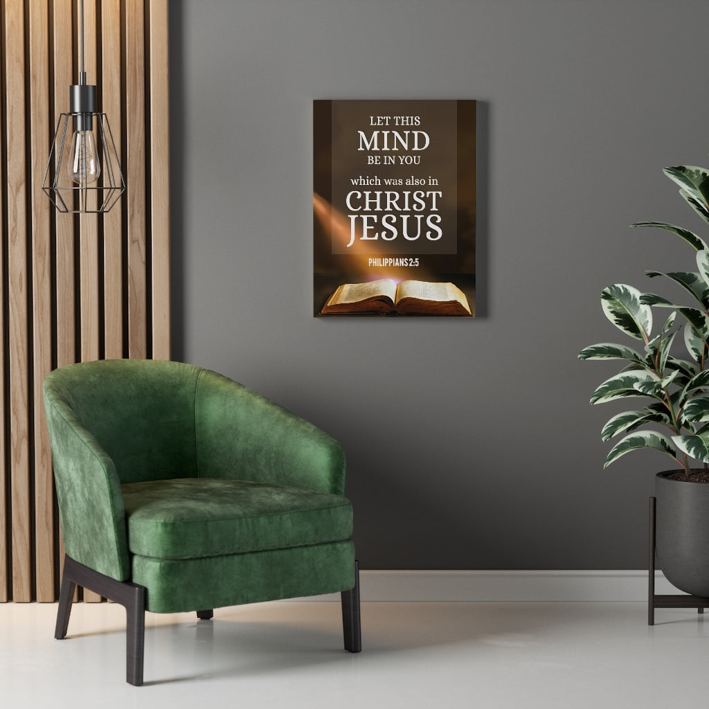 Scripture Walls Let This Mind Philippians 2:5 Christian Wall Art Bible Verse Print Ready to Hang - Express Your Love Gifts