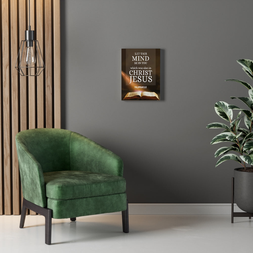 Scripture Walls Let This Mind Philippians 2:5 Christian Wall Art Bible Verse Print Ready to Hang - Express Your Love Gifts