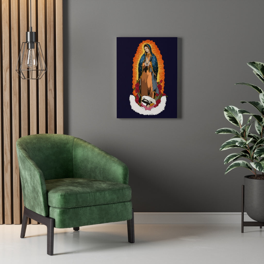 Our Lady of Guadalupe Nuestra Señora de Guadalupe Inspirational Wall Decor for Home Office Gym Inspiring Success Quote Print Ready to Hang Wall Art - Express Your Love Gifts