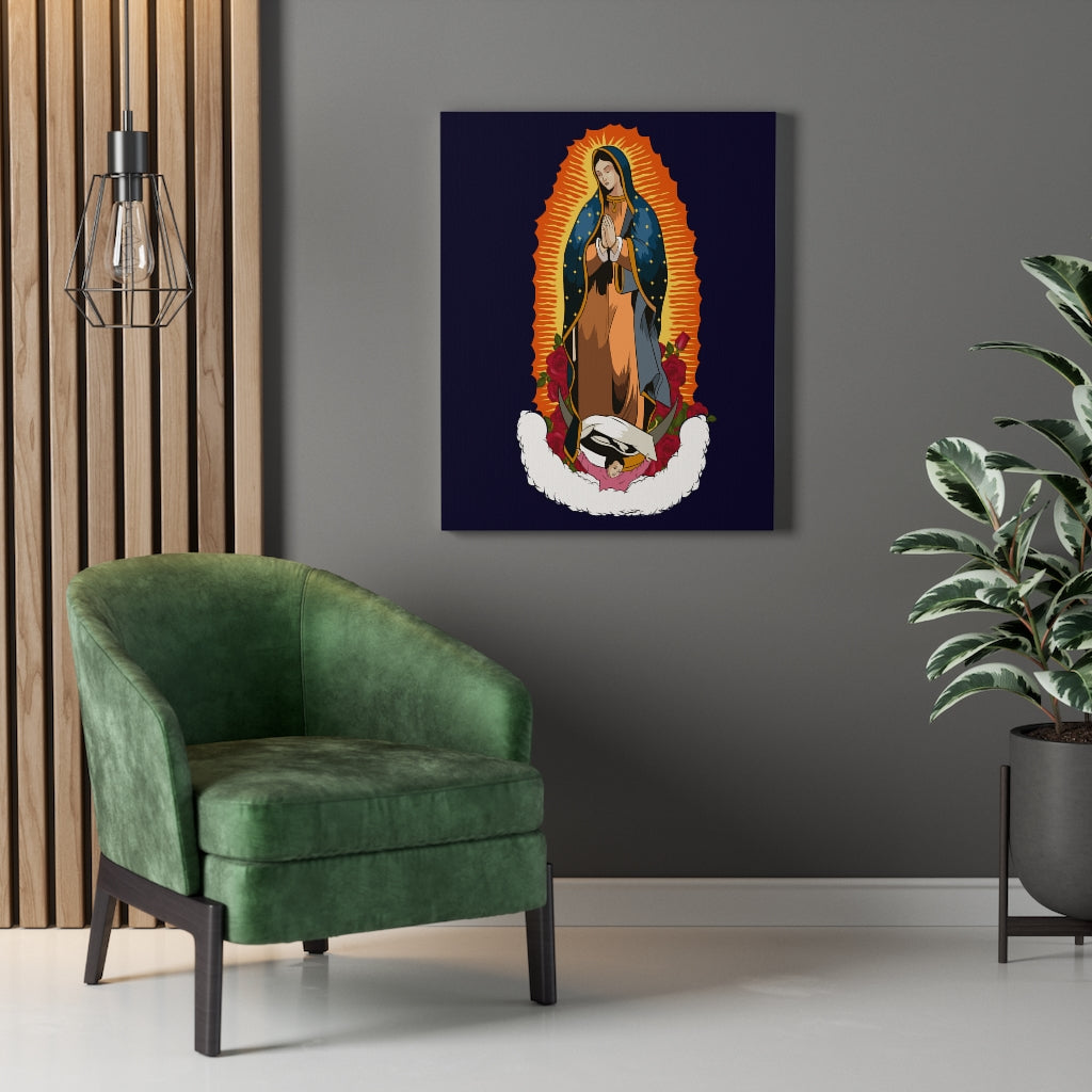 Our Lady of Guadalupe Nuestra Señora de Guadalupe Inspirational Wall Decor for Home Office Gym Inspiring Success Quote Print Ready to Hang Wall Art - Express Your Love Gifts